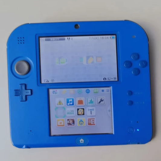 Original 2DS Retro Handheld Game Console FBI Unlocked Pure Children's Exquisite Gift 2DS Vintage Gaming Device
