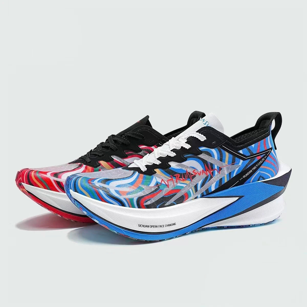 IRUNSVAN T800 Carbon Plate Sports Shoes Professional Marathon Racing Running Shoes for Man Cushioning Trainers Outdoor Athletic