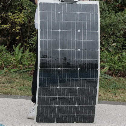 Semi- Flexible Solar Panel 150W 21.6V balcony photovoltaic PV 150 WATT CELL for home boat camper 12v /24V battery charger