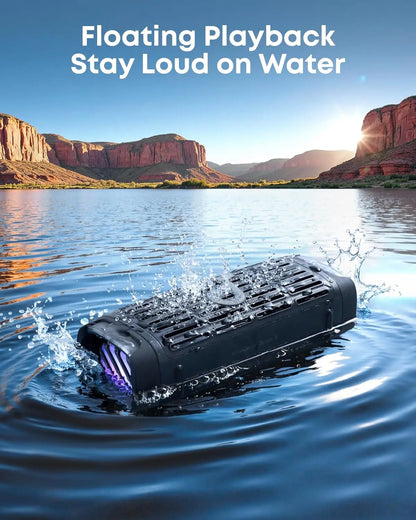 Soundcore Boom 3i by Anker, Compact Outdoor Speaker, IP68 Waterproof, Floating Playback, Saltwater-Resistant, BassUp 2.0
