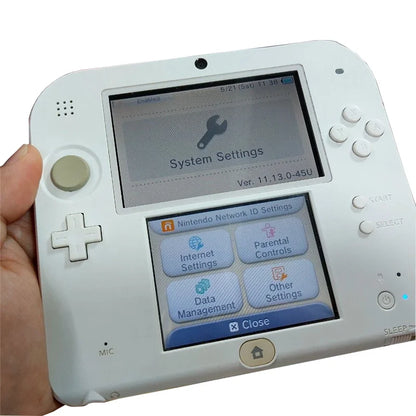 Original 2DS Retro Handheld Game Console FBI Unlocked Pure Children's Exquisite Gift 2DS Vintage Gaming Device