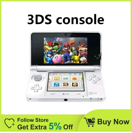 Original 3DS 3DSXL 3DSLL Game Console handheld game console free games for Nintend 3DS Carry 128GB of thousands of games