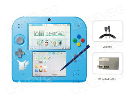 Original 2DS Retro Handheld Game Console FBI Unlocked Pure Children's Exquisite Gift 2DS Vintage Gaming Device