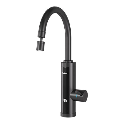 Fudeer 3400W 220V Electric Kitchen Water Heater Tap Instant Hot Stainless Steel Water Faucet Heater Cold Heating Faucet