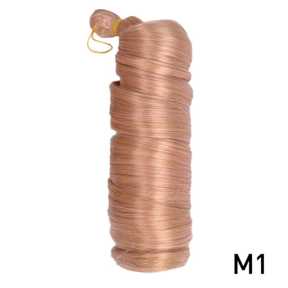French Curls Braiding Hair Extensions Synthetic Hair Loose Wave Spiral Curl Braids High Temperature Ombre Pre Stretched Hair