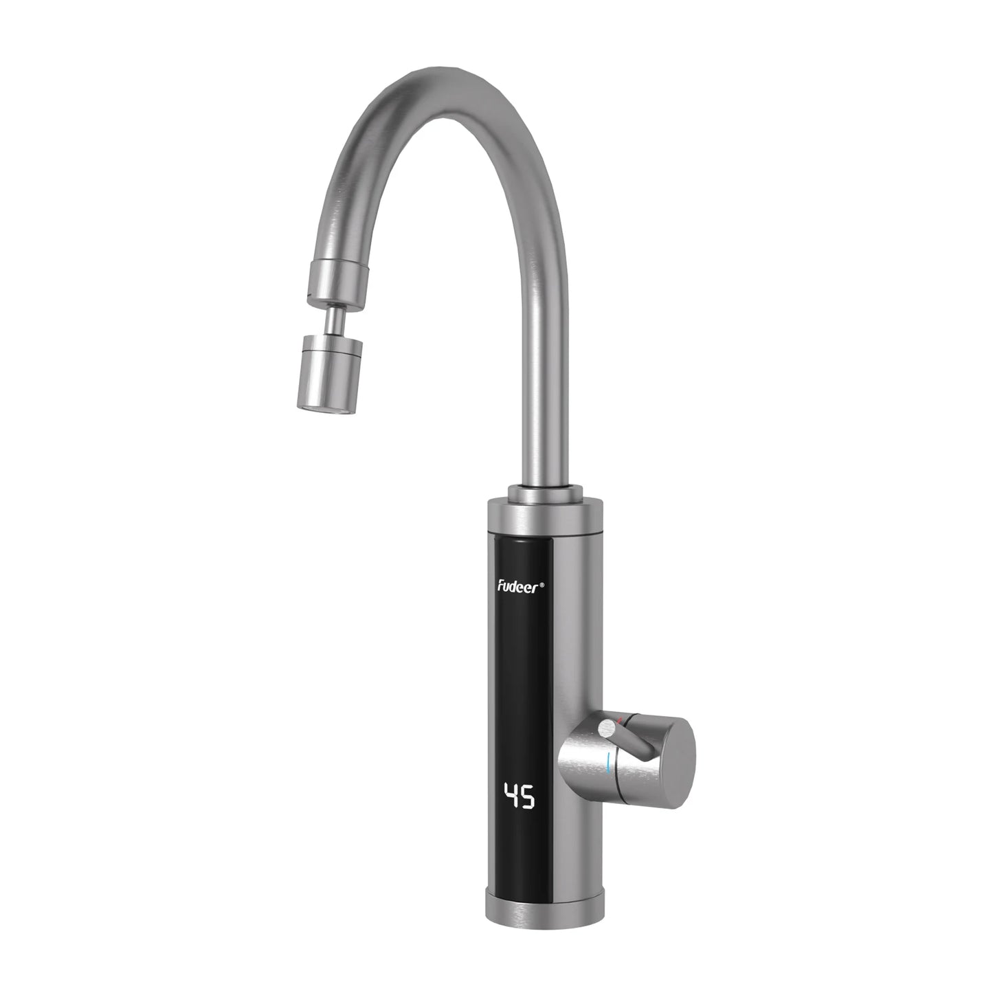 Fudeer 3400W 220V Electric Kitchen Water Heater Tap Instant Hot Stainless Steel Water Faucet Heater Cold Heating Faucet