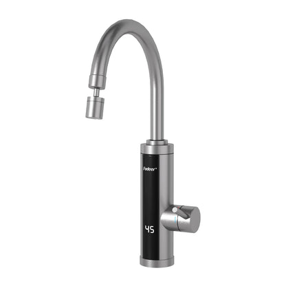 Fudeer 3400W 220V Electric Kitchen Water Heater Tap Instant Hot Stainless Steel Water Faucet Heater Cold Heating Faucet