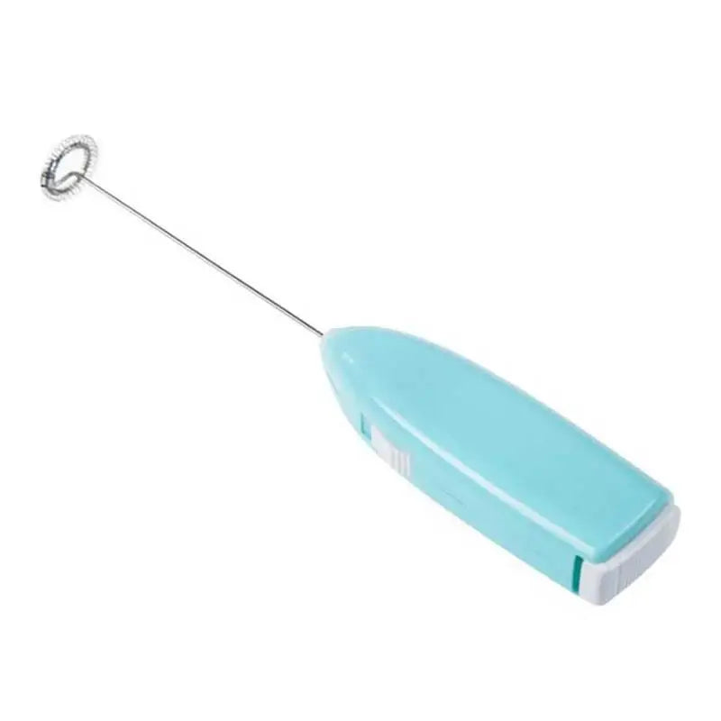 Electric Egg Beater Milk Frother For Coffee Household Kitchen Mini Stainless Steel Coffee Milk Tea Blender