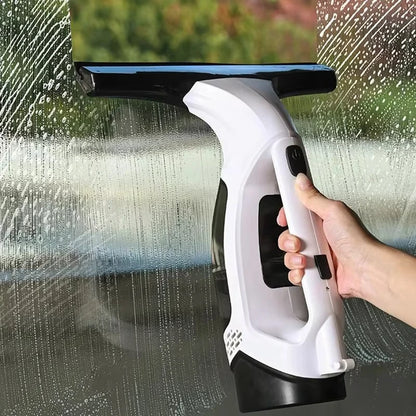 Multifunctional Electric Cordless Window Cleaner Machine White Cordless Rechargeable Automatic Portable Glass Cleaner Tools