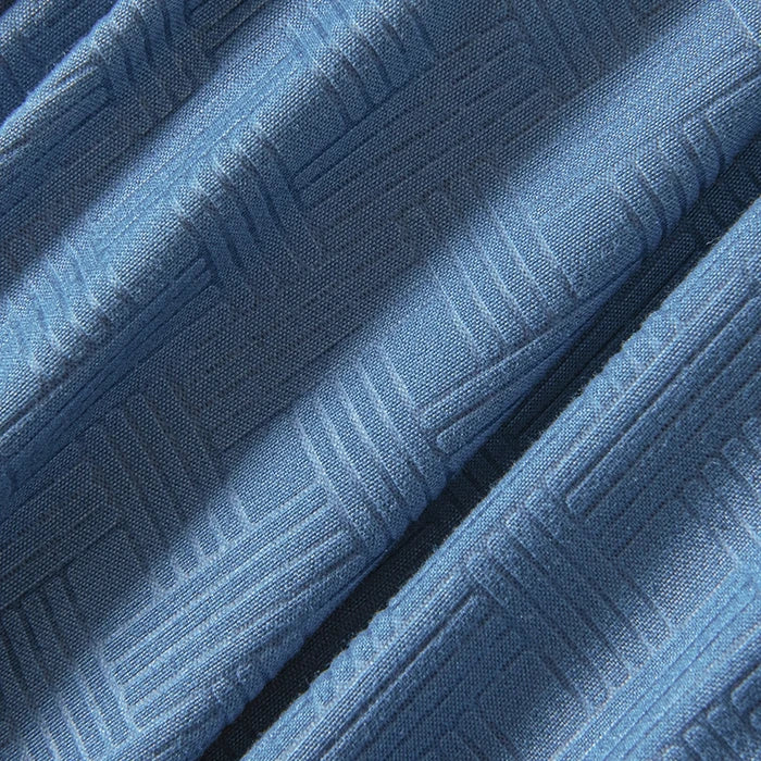 New Embossed Brushed Microfiber Fitted Sheet Deep Pocket 360° with Elastic Band Soft Breathable Queen King Mattress Cover 5-28cm